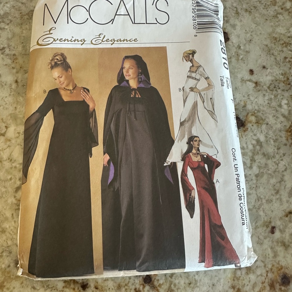 McCall's Evening Elegance Sewing Pattern
